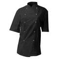 Noir - Front - Dennys - Veste de chef - Homme (Lot de 2)