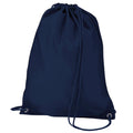 Bleu marine - Front - Sac de gym Quadra - 7 litres (Lot de 2)