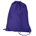 Violet - Front - Sac de gym Quadra - 7 litres (Lot de 2)