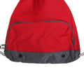 Rouge - Back - Bagbase Athleisure - Lot de 2 sacs de gym hydrofuge à cordon ATHLEISURE