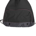 Noir - Back - Bagbase Athleisure - Lot de 2 sacs de gym hydrofuge à cordon ATHLEISURE