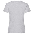 Gris - Back - Fruit of the Loom - T-shirts VALUEWEIGHT - Fille