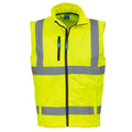 Jaune haute visibilité - Front - Yoko - Gilet haute visibilité - Homme (Lot de 2)