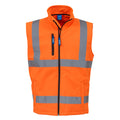 Orange Haute Visibilité - Front - Yoko - Gilet haute visibilité - Homme (Lot de 2)