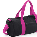 Noir-Fuchsia - Back - Bagbase - Sac de voyage (20 litres) (Lot de 2)