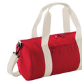 Rouge-Blanc cassé - Back - Bagbase - Petit sac polochon (Lot de 2)