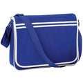 Bleu -Blanc - Front - Bagbase - Sacs RETRO - Unisexe