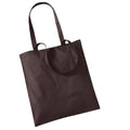 Marron foncé - Front - Westford Mill - Sac de courses