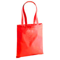 Rouge - Front - Westford Mill EarthAware - Sac de courses en coton organique (10 litres) (Lot de 2)