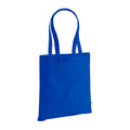 Bleu roi vif - Front - Westford Mill EarthAware - Sac de courses en coton organique (10 litres) (Lot de 2)