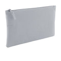 Gris clair - Front - Bagbase - Pochette zippée (Lot de 2)