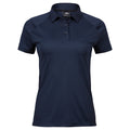 Bleu marine - Front - Tee Jays - Polo LUXURY - Femme