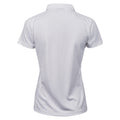 Blanc - Back - Tee Jays - Polo LUXURY - Femme