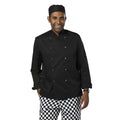 Noir - Back - Dennys - Veste de cuisinier BUDGET - Adulte