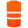 Orange - Back - Ultimate Clothing Collection - Gilet - Homme