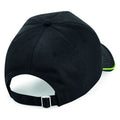 Noir-vert clair - Back - Beechfield - Casquette AUTHENTIC - Unisexe