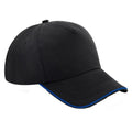 Noir-bleu roi - Front - Beechfield - Casquette AUTHENTIC - Unisexe