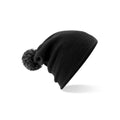 Noir - Gris foncé - Front - Beechfield - Bonnet SNOWSTAR - Unisexe