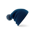 Bleu marine - Gris clair - Front - Beechfield - Bonnet SNOWSTAR - Unisexe