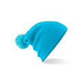 Bleu surf - Blanc cassé - Front - Beechfield - Bonnet SNOWSTAR - Unisexe