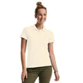 Beige - Back - Russell - Polo - Femme