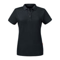 Noir - Front - Russell - Polo - Femme