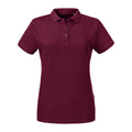 Bordeaux - Front - Russell - Polo - Femme