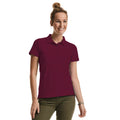 Bordeaux - Back - Russell - Polo - Femme