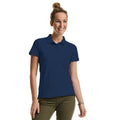 Bleu marine - Back - Russell - Polo - Femme