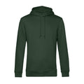 Vert forêt - Front - B&C - Sweat à capuche - Homme