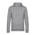 Gris Chiné - Front - B&C - Sweat à capuche - Homme