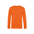 Orange - Front - B&C - Sweat ORGANIC - Homme