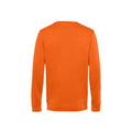 Orange - Back - B&C - Sweat ORGANIC - Homme