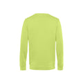 Vert citron - Back - B&C - Sweat ORGANIC - Homme