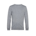 Gris chiné - Front - B&C - Sweat ORGANIC - Homme