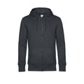 Anthracite - Front - B&C - Veste à capuche KING - Homme