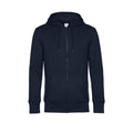 Bleu marine - Front - B&C - Veste à capuche KING - Homme