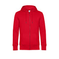 Rouge - Front - B&C - Veste à capuche KING - Homme