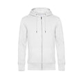 Blanc - Front - B&C - Veste à capuche KING - Homme