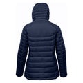 Bleu marine - Gris foncé - Back - Stormtech - Doudoune STAVANGER - Femme