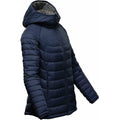 Bleu marine - Gris foncé - Side - Stormtech - Doudoune STAVANGER - Femme