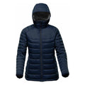 Bleu marine - Gris foncé - Front - Stormtech - Doudoune STAVANGER - Femme