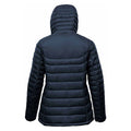 Bleu marine - Gris foncé - Back - Stormtech - Doudoune STAVANGER - Femme