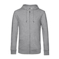 Gris Chiné - Front - B&C - Sweat à capuche - Homme