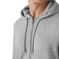 Gris Chiné - Close up - B&C - Sweat à capuche - Homme