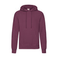 Bordeaux - Front - Fruit of the Loom - Sweat à capuche - Homme