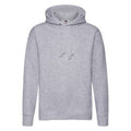 Gris chiné - Front - Fruit of the Loom - Sweat à capuche - Homme