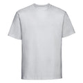 Gris - Front - Russell - T-shirt épais - Homme