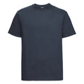 Bleu marine - Front - Russell - T-shirt épais - Homme