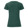 Vert forêt - Back - Fruit of the Loom - T-shirt ICONIC - Fille